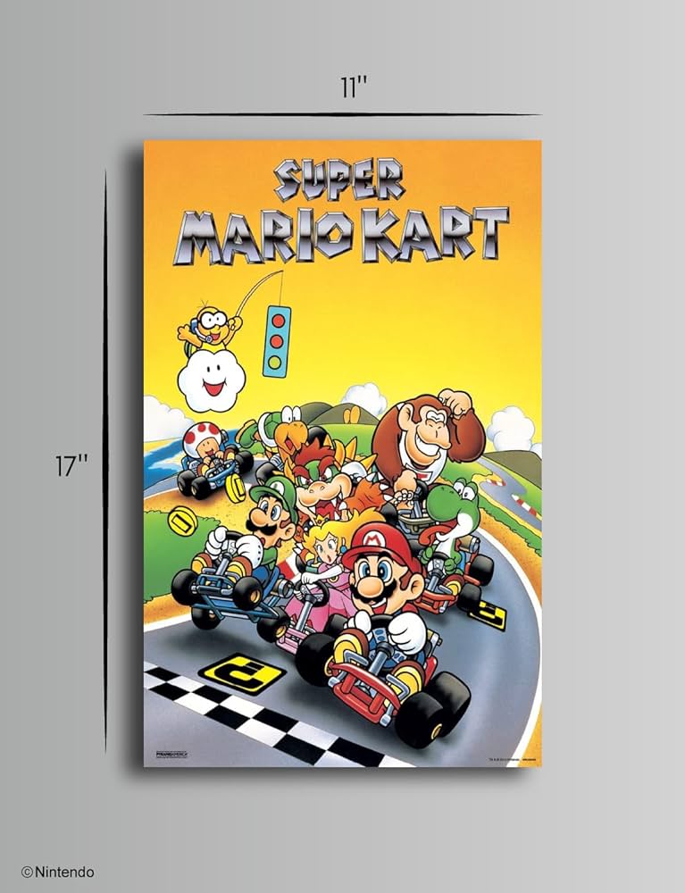 Amazon.co.jp: Pyramid America 任天堂 - スーパーマリオカート - 11 x