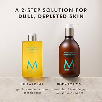 Amazon.com: Moroccanoil Shower Gel & Body Lotion, Fragrance
