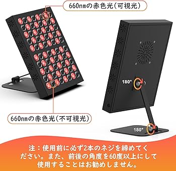 Amazon.co.jp: 赤外線LEDパネル、80LEDs近赤外線ライトパネル（62W
