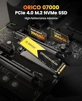Amazon.com: ORICO 2TB NVMe SSD PCIe 4.0- Up to 7000MB/s, M.2 SSD