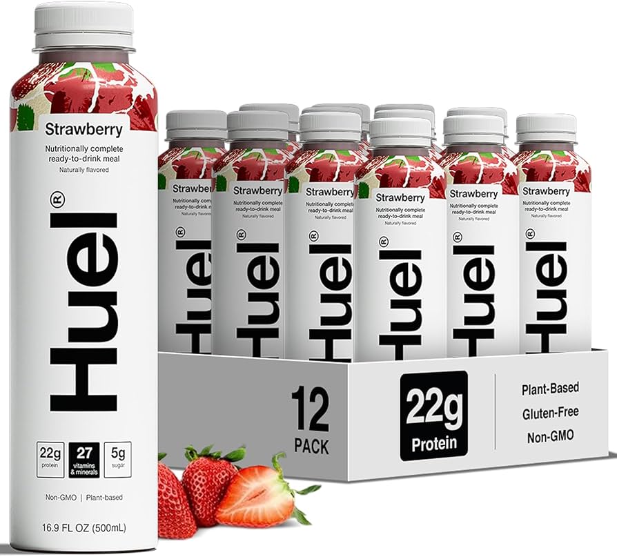 Amazon.com: Huel Ready-to-Drink | Strawberry Shortcake Meal
