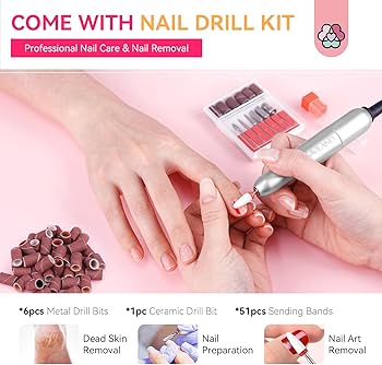 Amazon.com: SAVILAND Acrylic Nail Kit with Drill: Professional