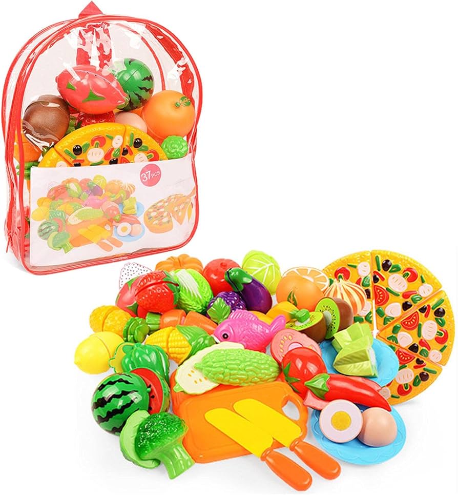 Amazon | 【37点セット】PUERI おままごとセット 食べ物おもちゃ ABS