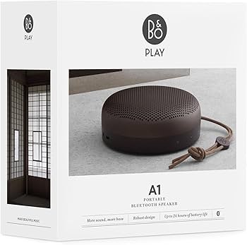 Amazon.com: B&O PLAY A1 Portable Bluetooth Speaker, Umber, One