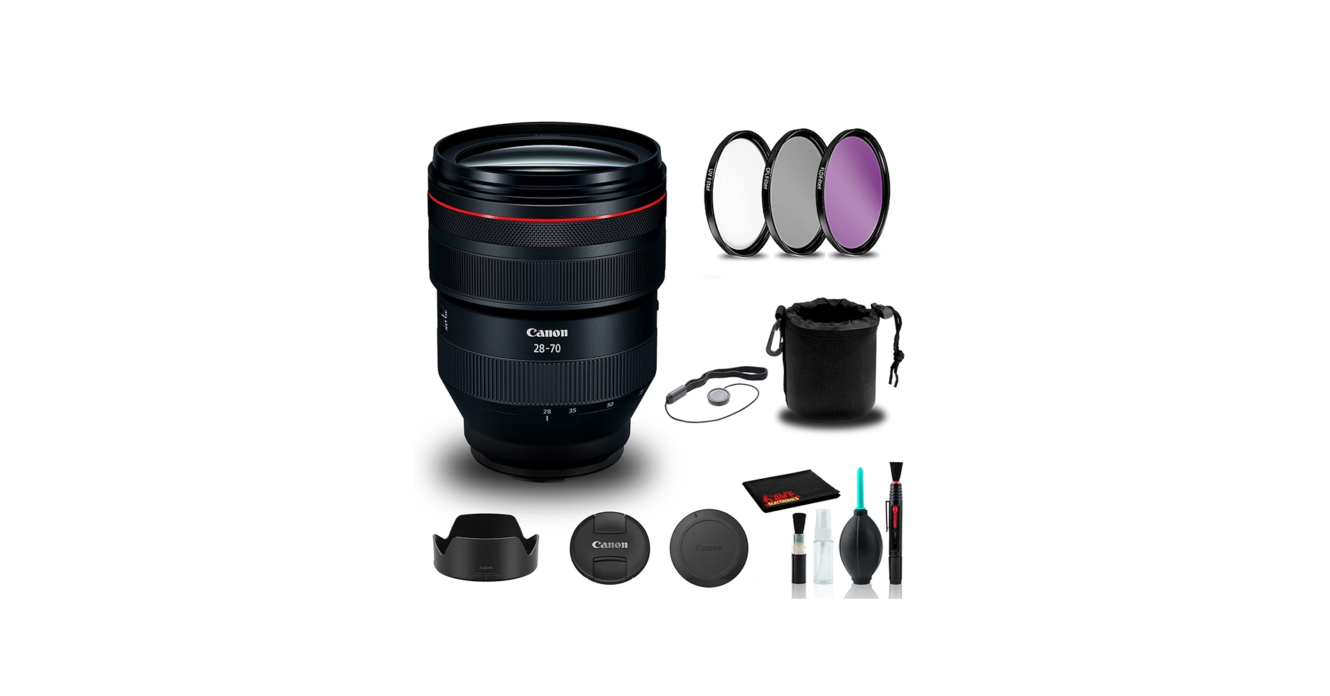 Amazon.com : Canon RF 28-70mm f/2L USM Lens (2965C002) + Lens