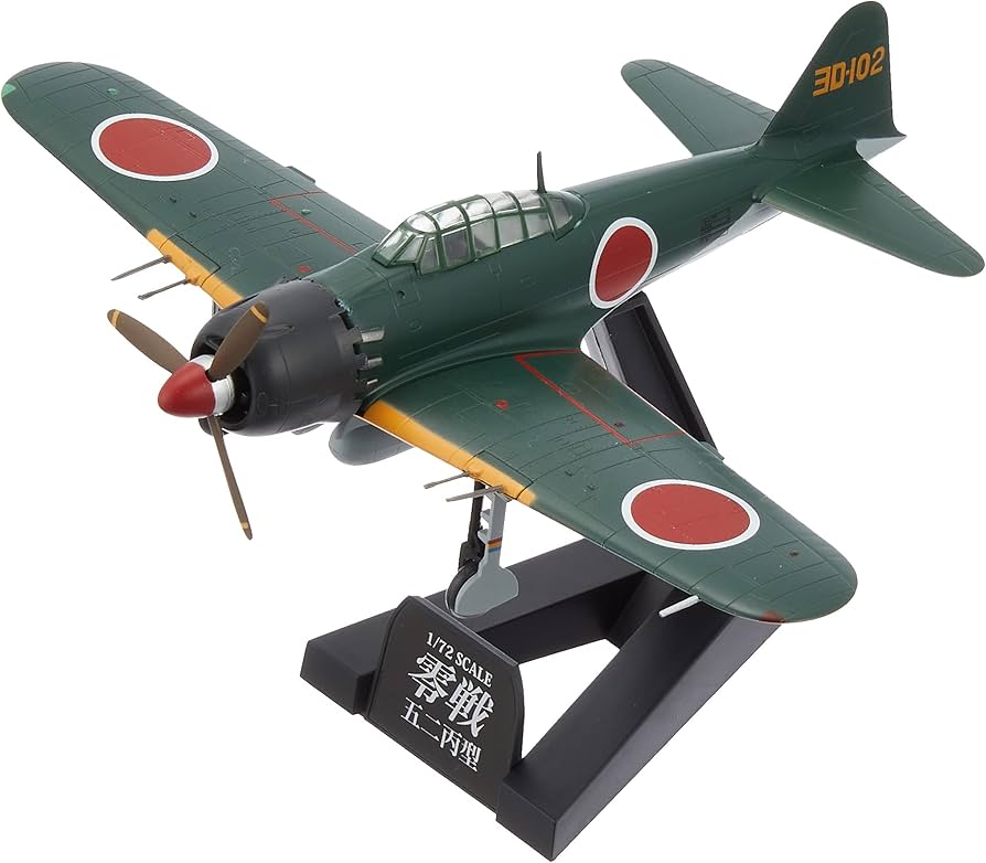 Amazon | 童友社 1/72 零戦 52丙型 第302海軍航空隊 塗装済み完成品 No