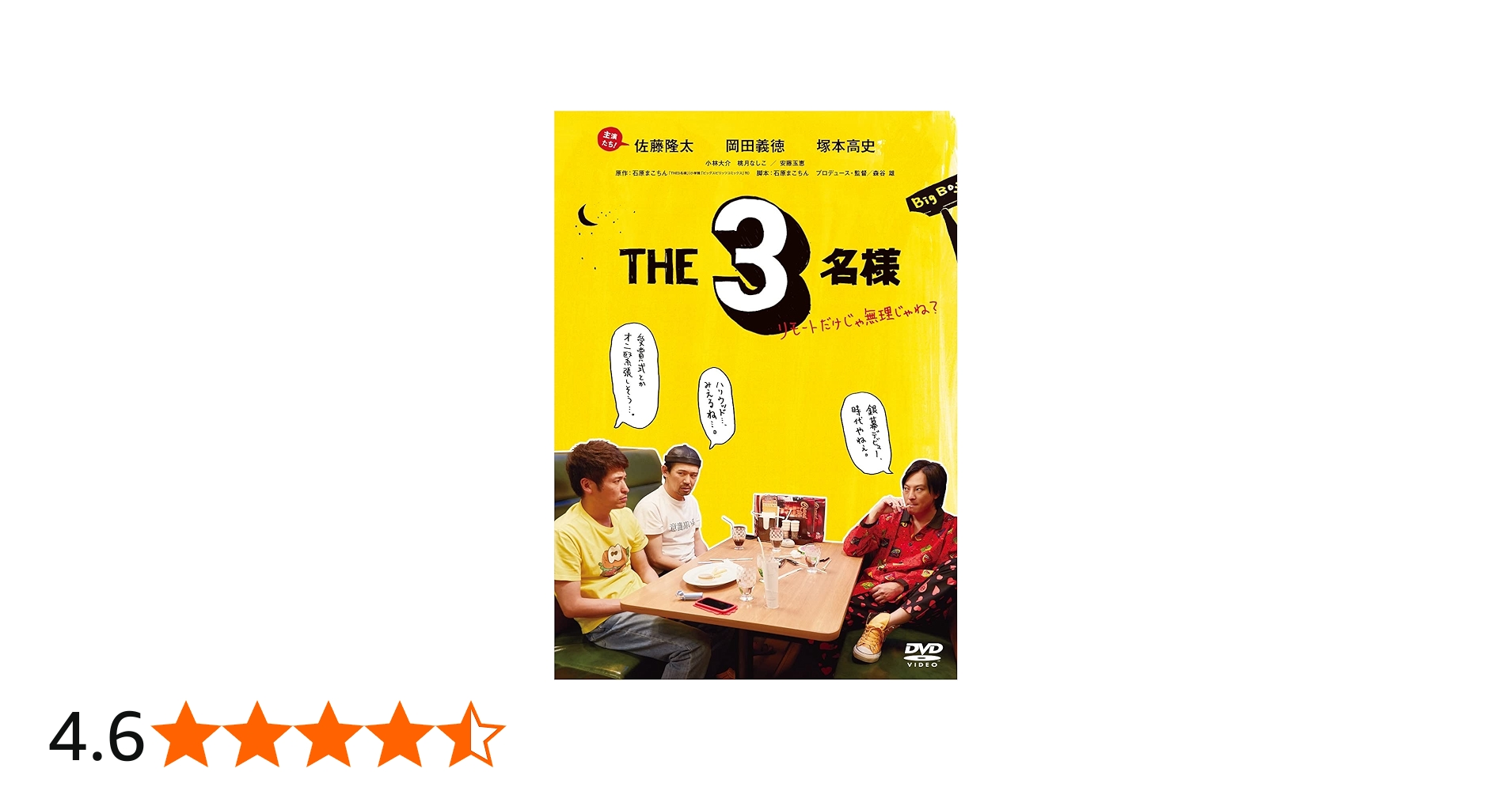 Amazon.co.jp: THE3名様~リモートだけじゃ無理じゃね?~ DVD : 佐藤隆太