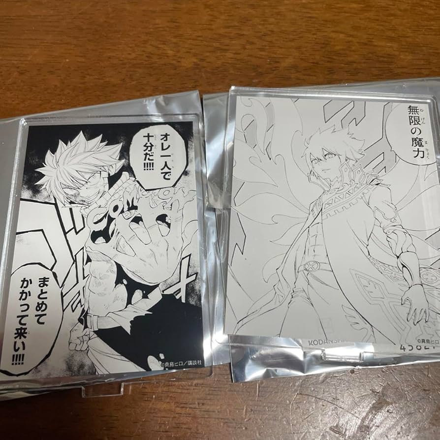 フェアリーテイル アクリルスタンド 15体セットボトルキャップ ナツ