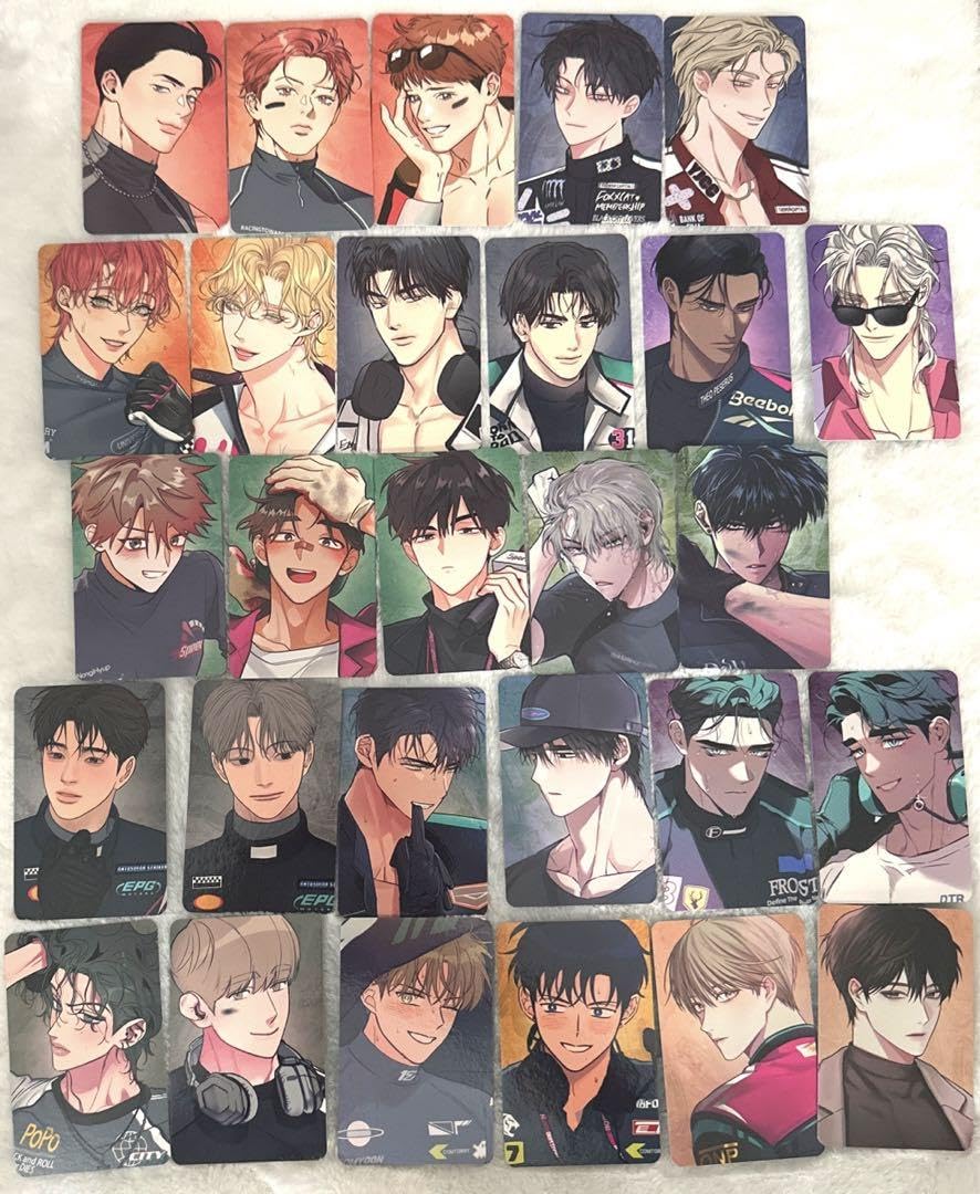 Amazon.co.jp: 韓国BL BOMTOON 2024 トレカカード全種 28点セット