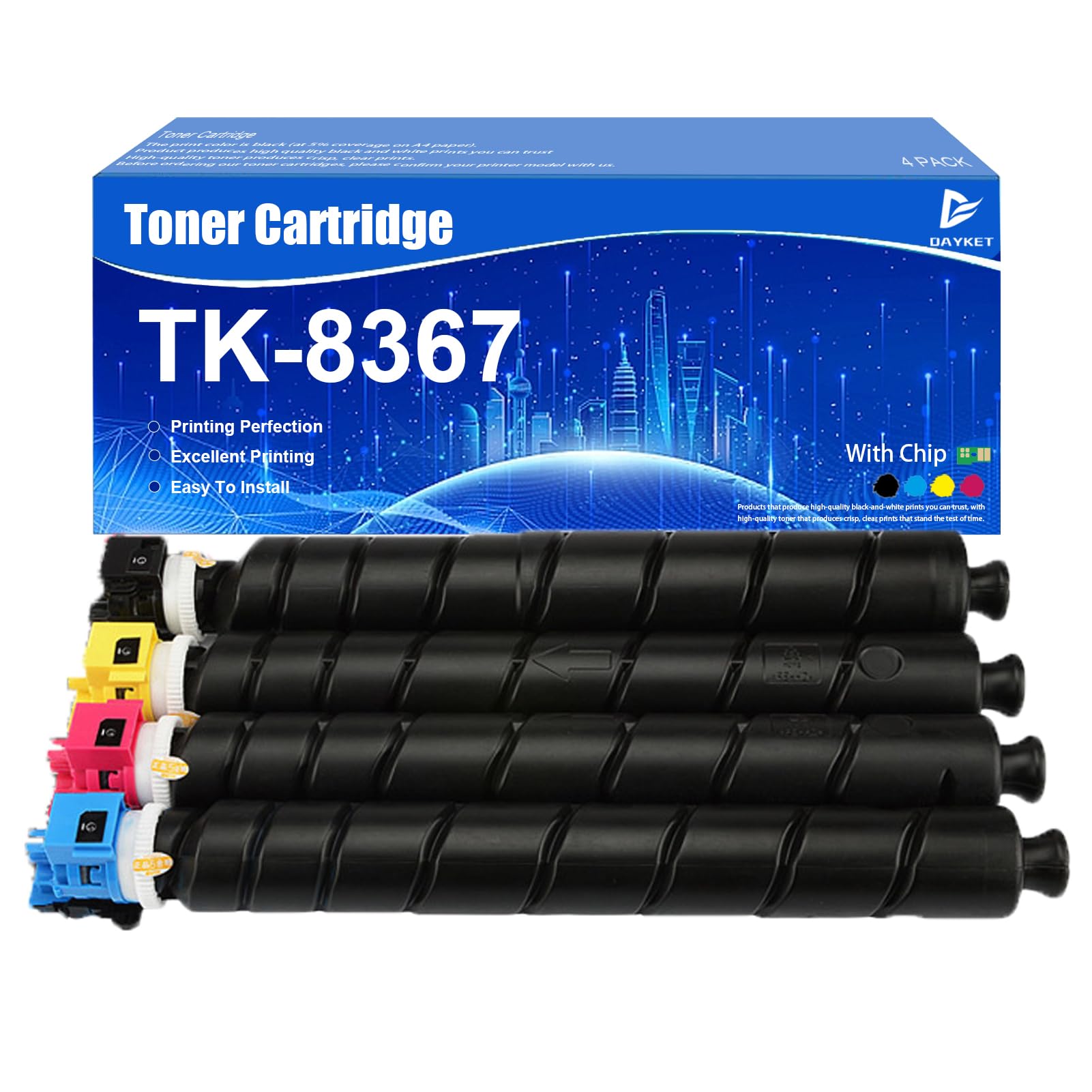 Amazon.co.jp: For Kyocera TK-8367トナーカートリッジ交換用TK8367