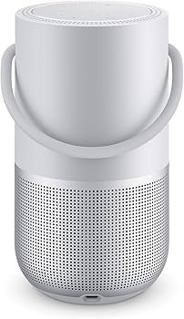 Bose Portable Home Speaker - Taşınabilir Akıllı Hoparlör, Gümüş