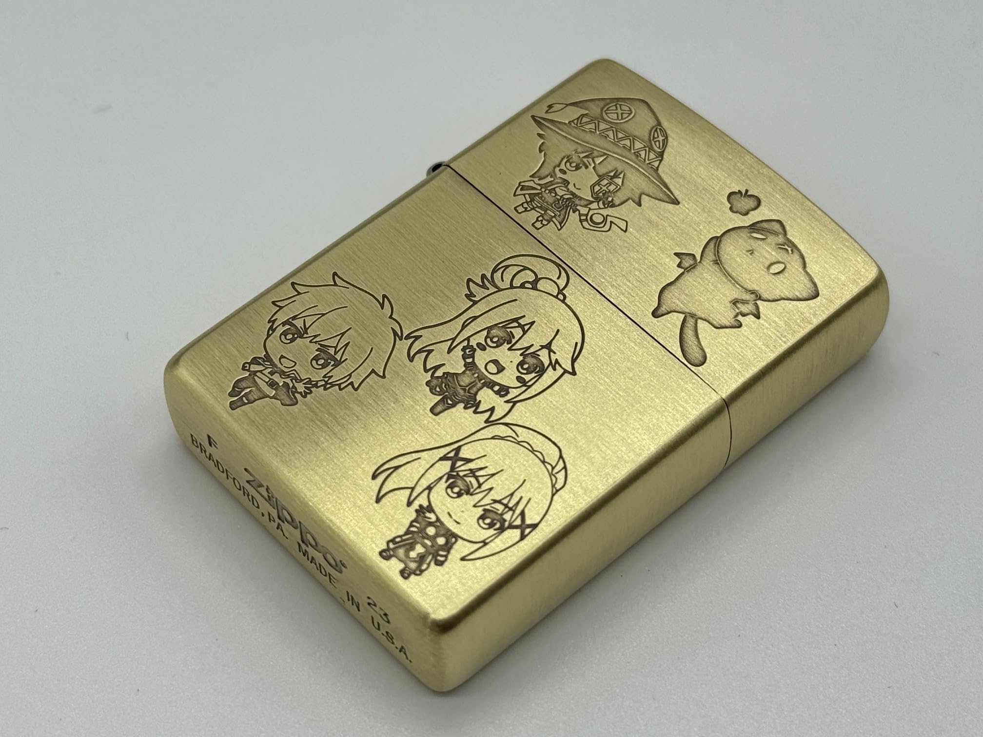 Amazon.co.jp: ZIPPO オイルライター この素晴らしい世界に祝福を！3