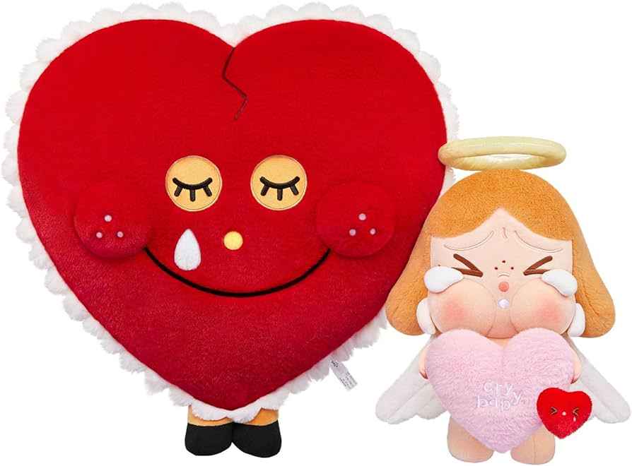 Amazon.com: POP MART Crybaby Crying for Love Series-Plush Gift Box