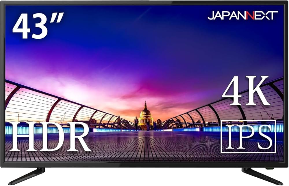 Amazon.co.jp: JAPANNEXT JN-IPS4300UHDR 43インチ PCモニター 4K HDR