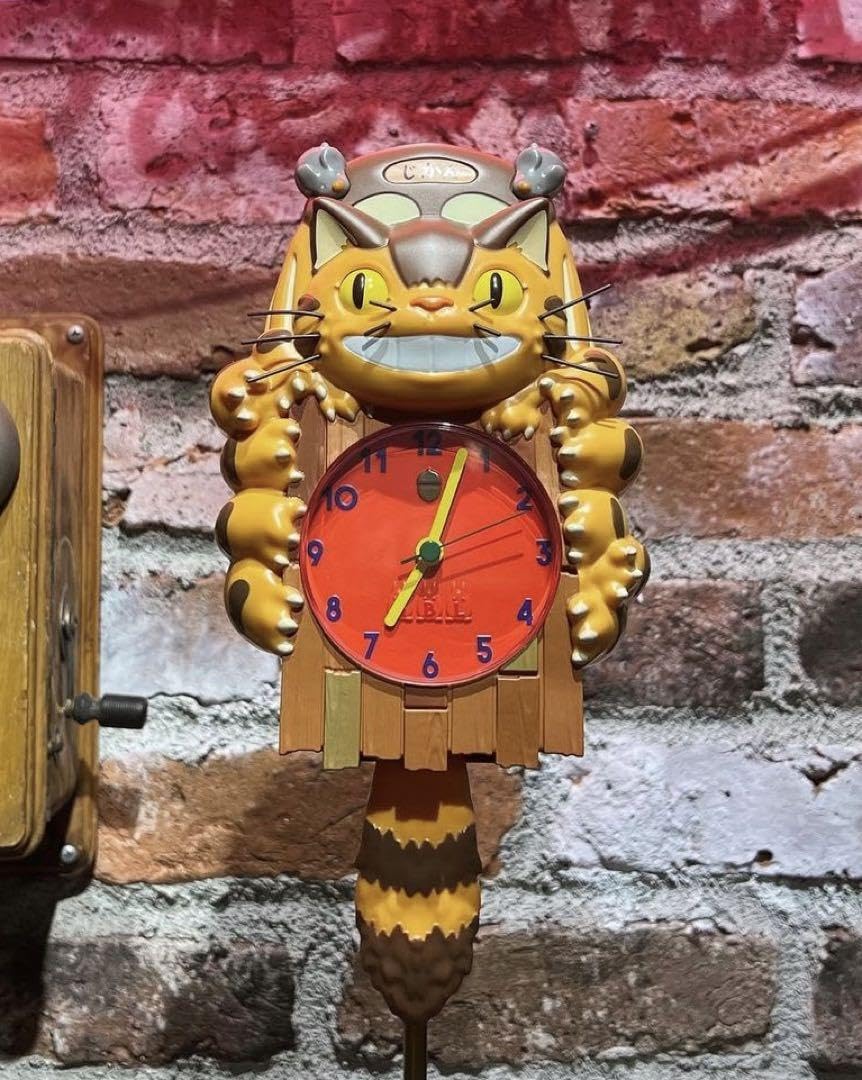 Amazon.co.jp: GBL となりのトト? ネコバス 振り子時計 ジブリ