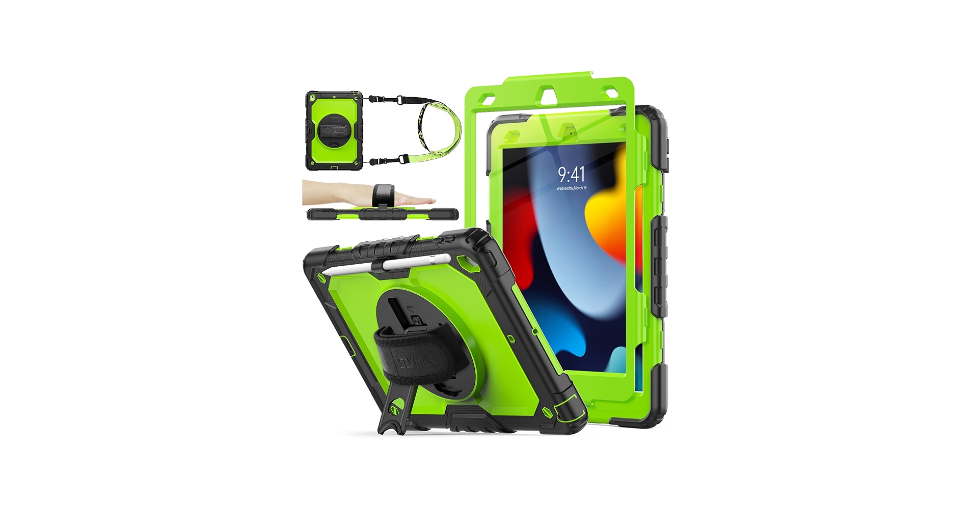 Amazon.com: SEYMAC stock Case for iPad 9th/ 8th/ 7th Generation