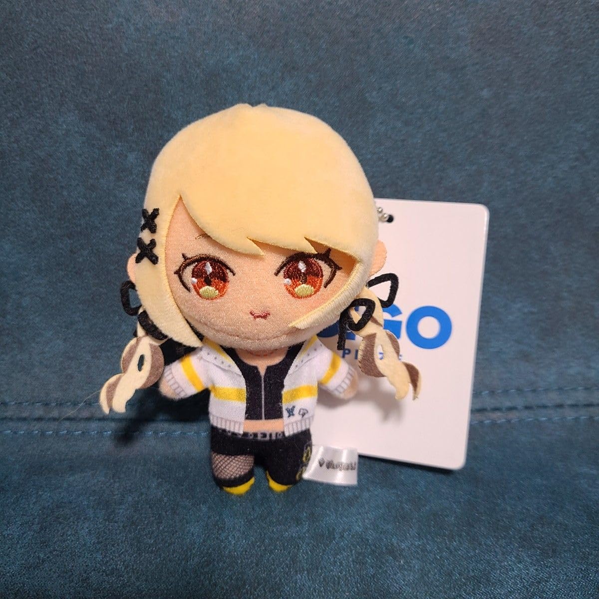 Amazon.co.jp: GiGO限定ぶいすぽっ 神成きゅぴ ぬいぐるみマスコット