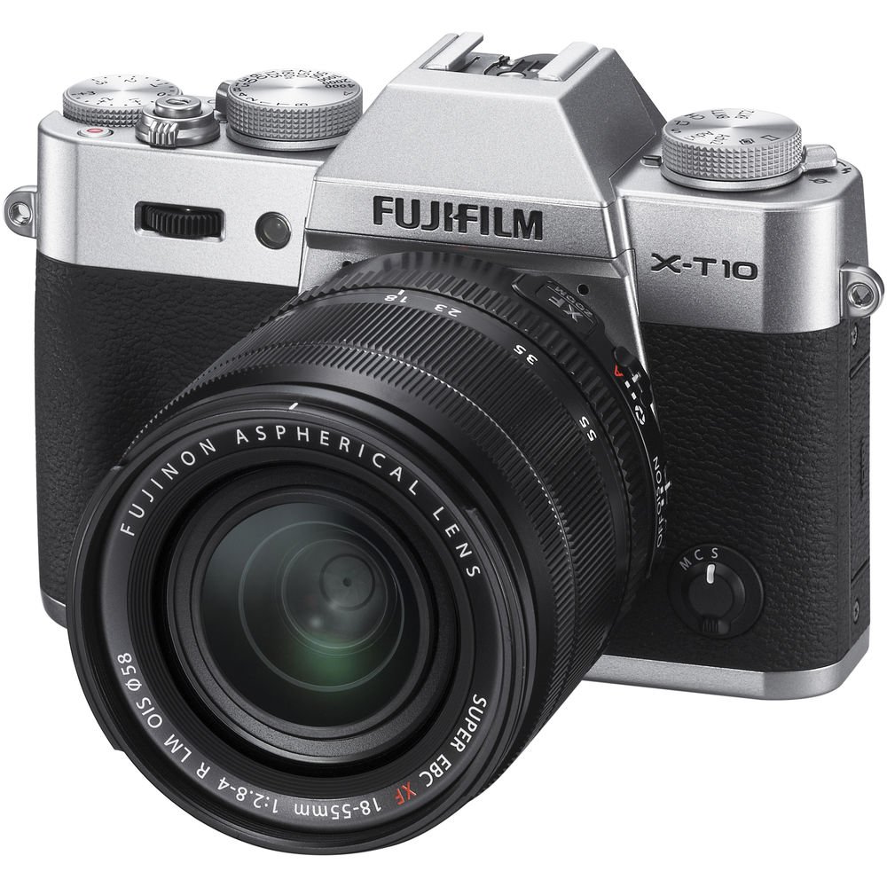 Amazon.com : Fujifilm X-T10 Silver Mirrorless Digital Camera Kit