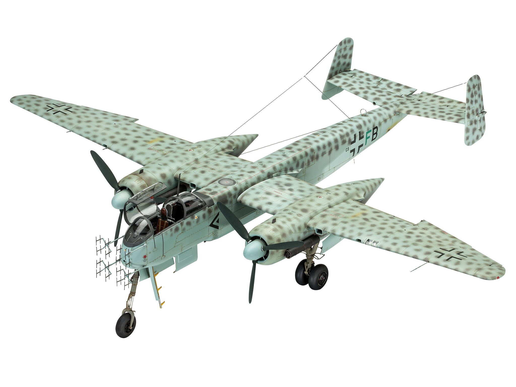 Amazon | ドイツレベル 1/32 ドイツ軍 ハインケル He219 A-0 夜間戦闘