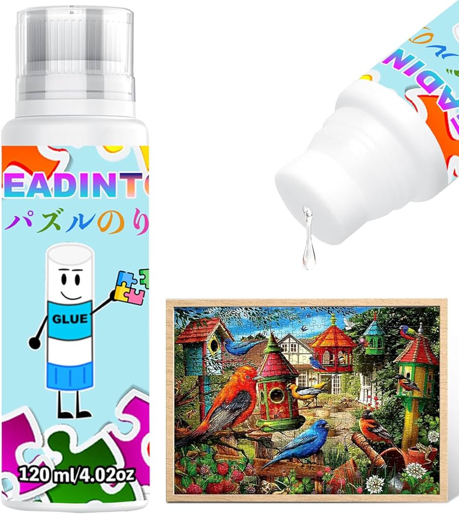 Amazon.co.jp: LEADINTOP パズルのり 120ml ジグソーパズル シーラー
