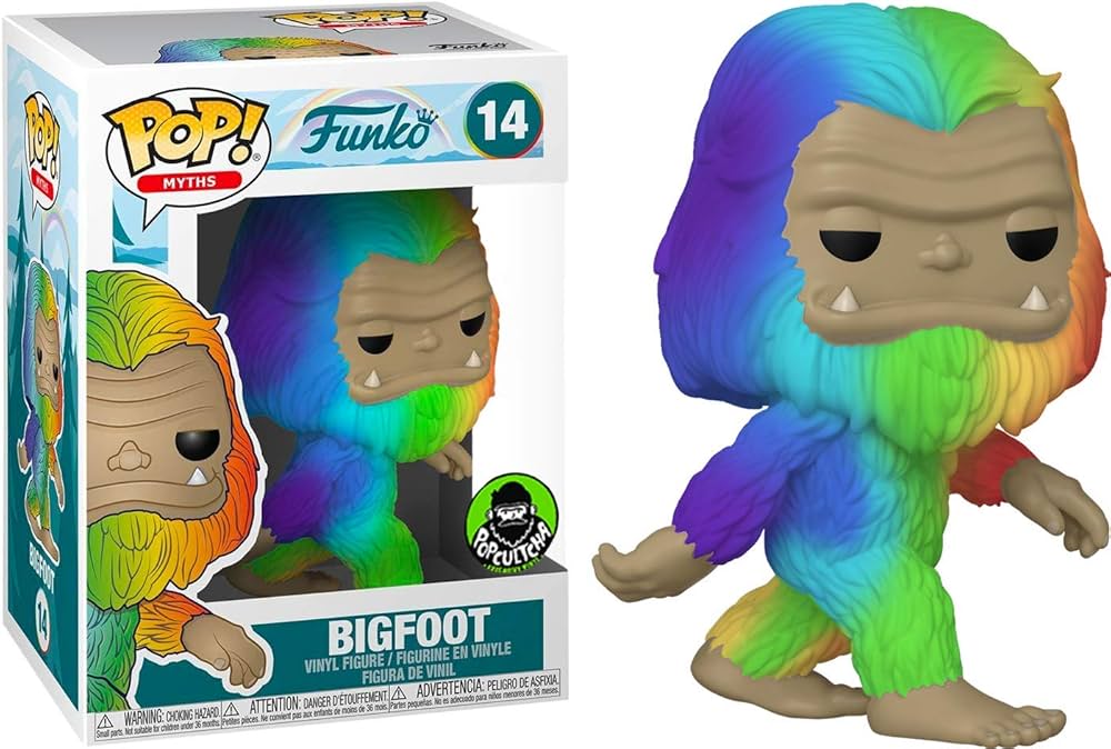 POP Rainbow Bigfoot Funko 14 : Amazon.ca: Toys & Games