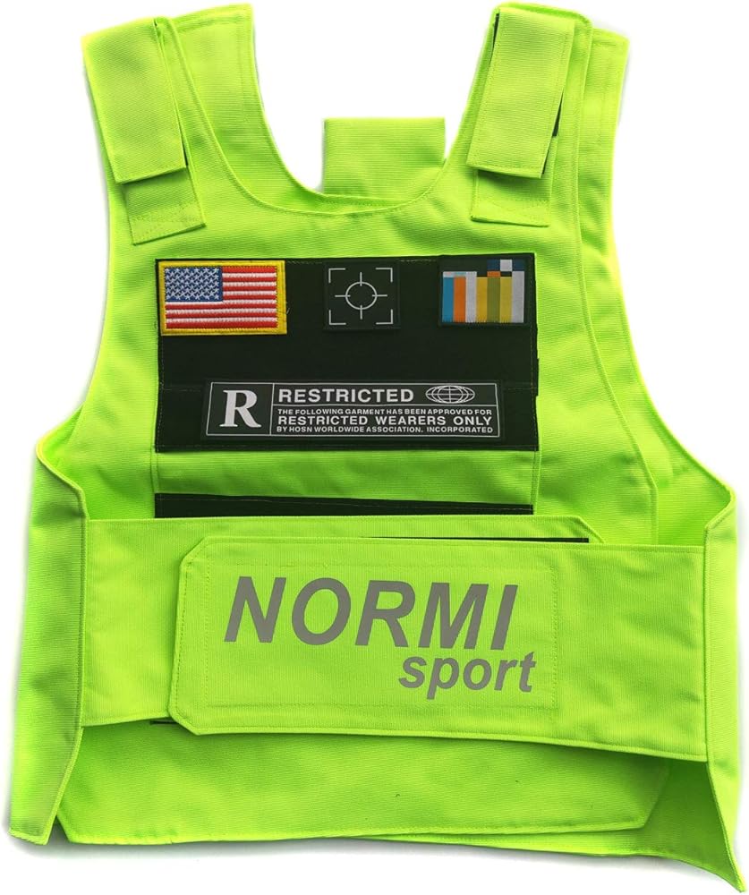 Amazon.com: Normi Sport Green Color 1000D Oxford Fashion Vest