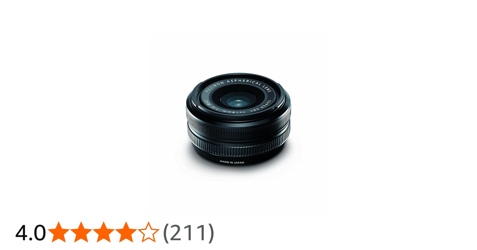 Amazon.co.jp: FUJIFILM XFレンズ FUJINON XF18mm F2 R 単焦点 広角 F