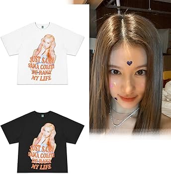 Amazon.co.jp: [XINYIN] 湊崎紗夏 周辺 TWICE グッズ Tシャツ