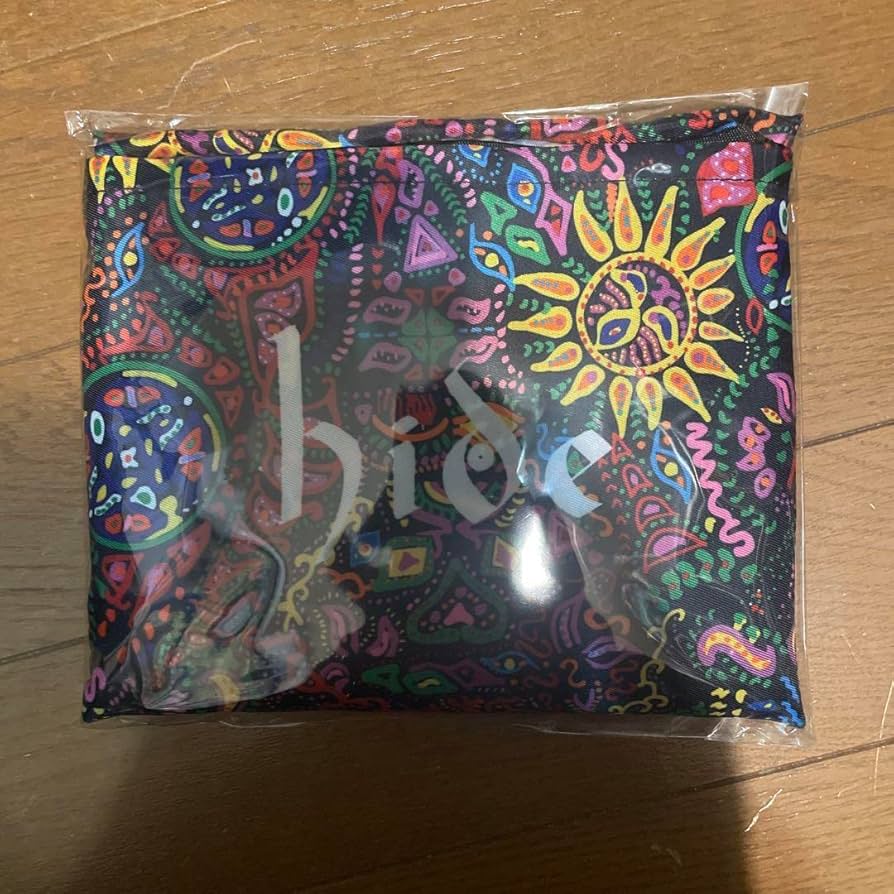 Amazon.co.jp: X JAPAN HIDE hide ペイズリー柄 サイケ柄 トートー