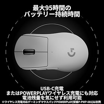 Amazon.co.jp: Logicool G 8000Hz ポーリングレート PRO X SUPERLIGHT