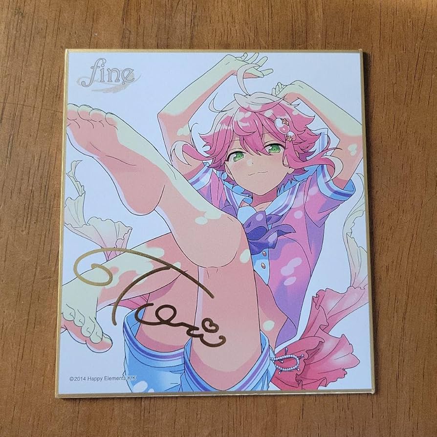 Amazon.co.jp: あんスタ 姫宮桃李 炭酸金魚 色紙 : ホビー