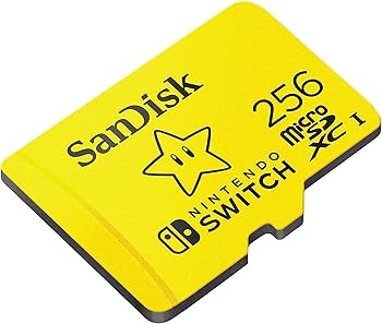Amazon.com: SanDisk 256GB Nintendo Switch MicroSDXC UHS-I Memory