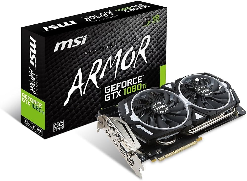 Amazon | MSI GeForce GTX 1080 Ti ARMOR 11G OC グラフィックスボード
