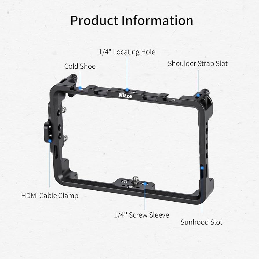 Amazon.com : Nitze Cage for PortKeys LH5P / LH5P II 5.5