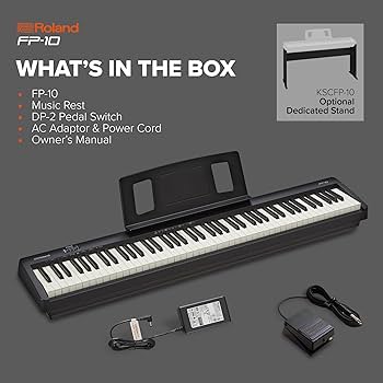 Amazon.com: Roland FP-10 | Compact 88-Note Digital Piano