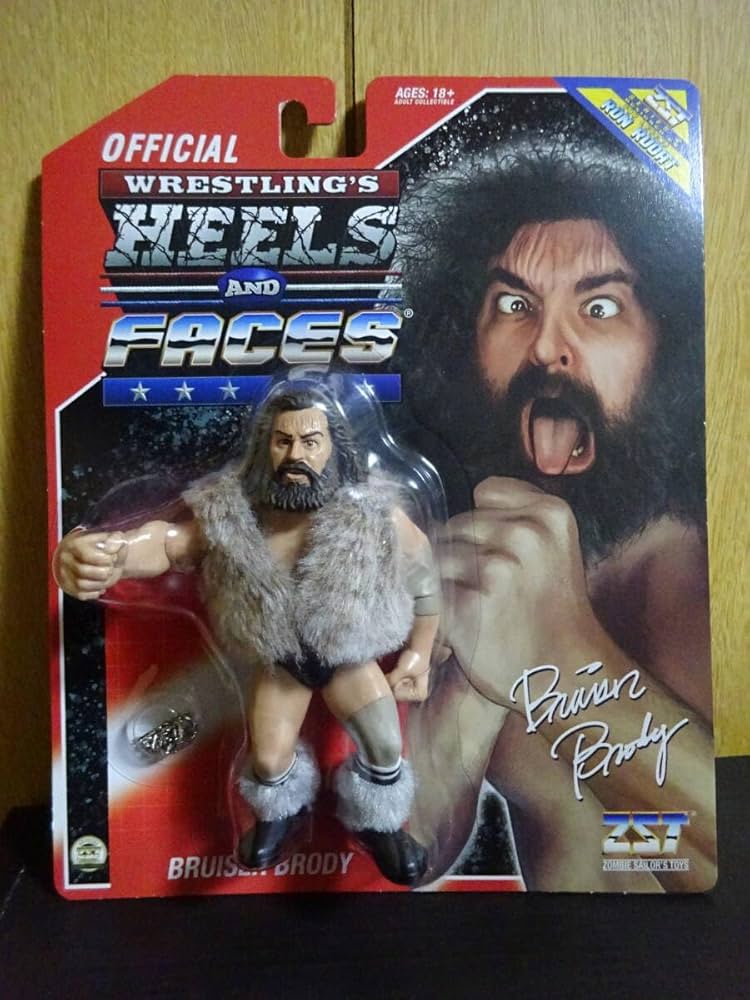 ブルーザー・ブロディ フィギュア 16dソフビコレクション☆ ブルーザー