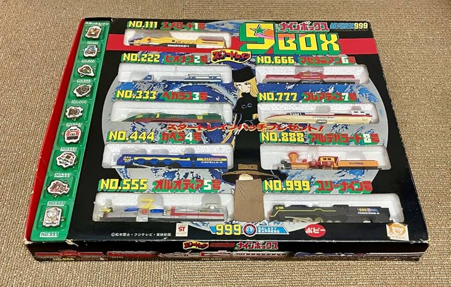 Amazon.co.jp: 銀河鉄道 999 スタートレイン ナインボックス 9BOX