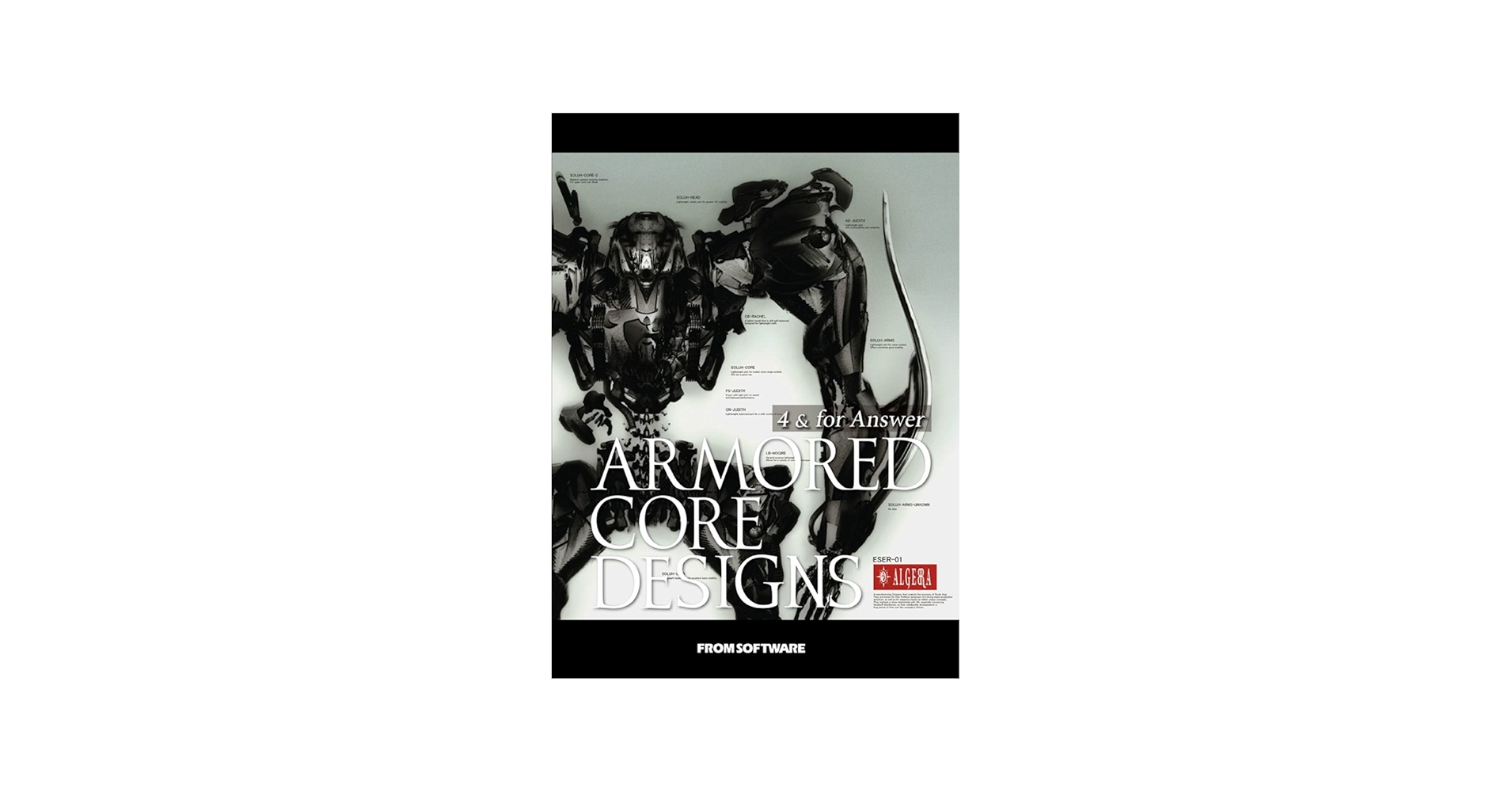 Amazon.com: ARMORED CORE DESIGNS 4 & for Answer: 9784862461667
