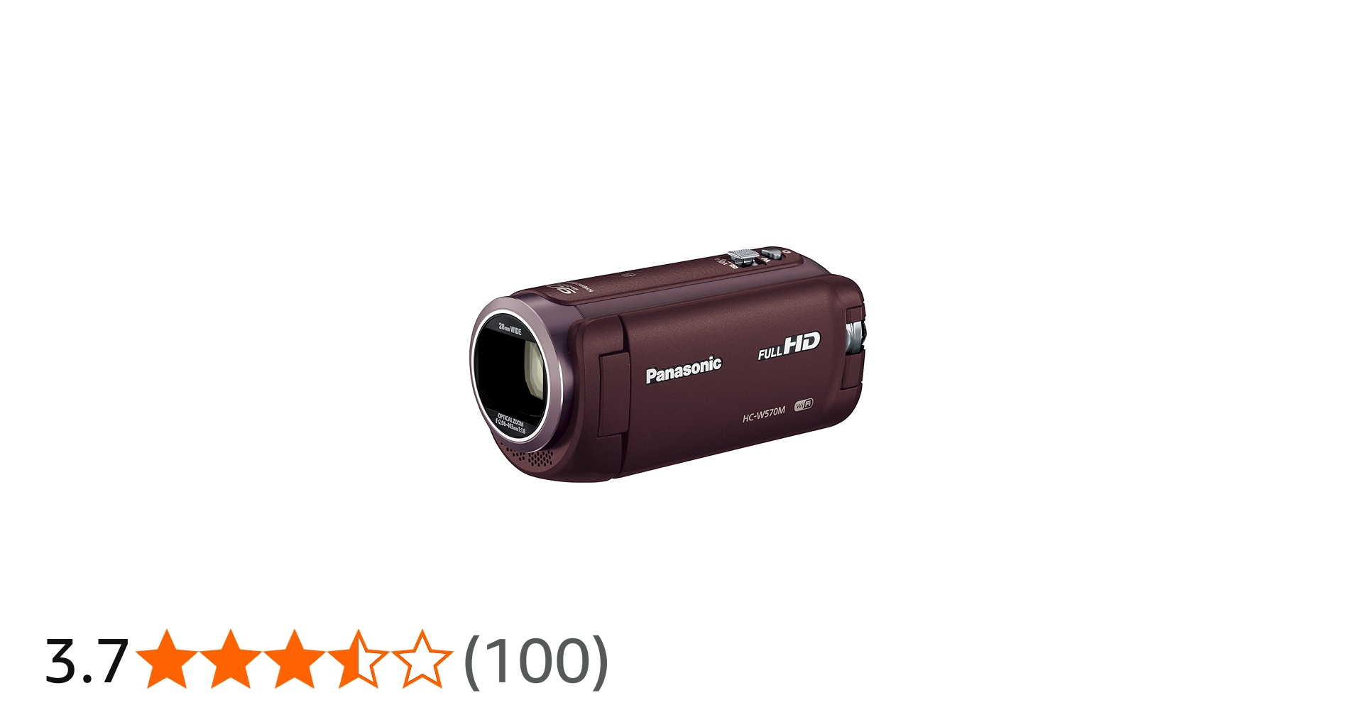 Amazon.co.jp: Panasonic HC-W570M-T HD Camcorder W570M Wipe Photo