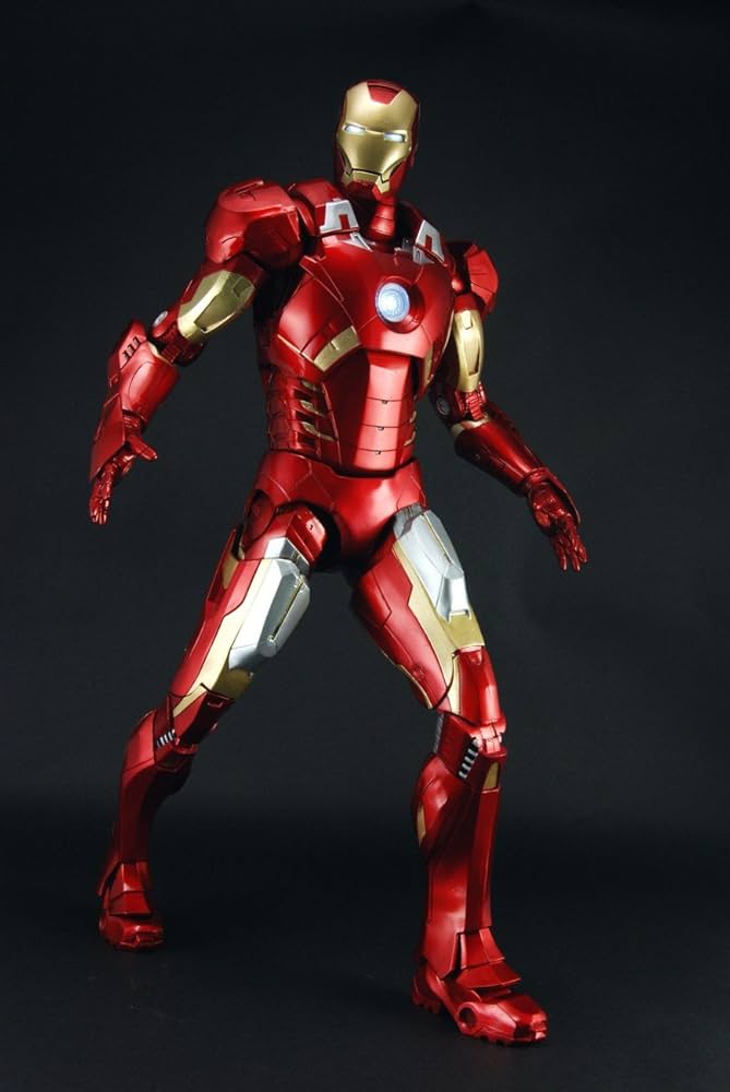 Amazon.com: NECA Avengers Iron Man 18 Action Figure, Scale 1:4