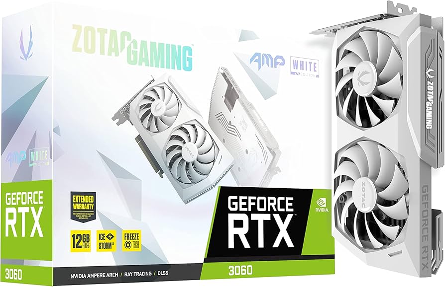 Amazon.com: ZOTAC Gaming GeForce RTX™ 3060 AMP White Edition 12GB