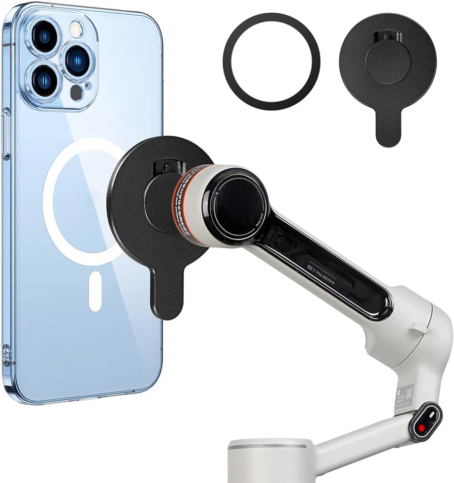 Amazon.com : Magnet Clamp Adapter Ring Holder for Insta360 Flow 2