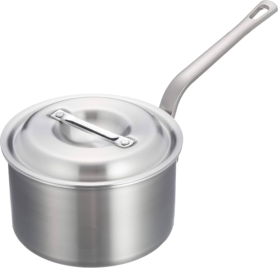 Amazon｜アカオアルミ DON片手深型鍋 18㎝ アルミニウム合金、ハンドル