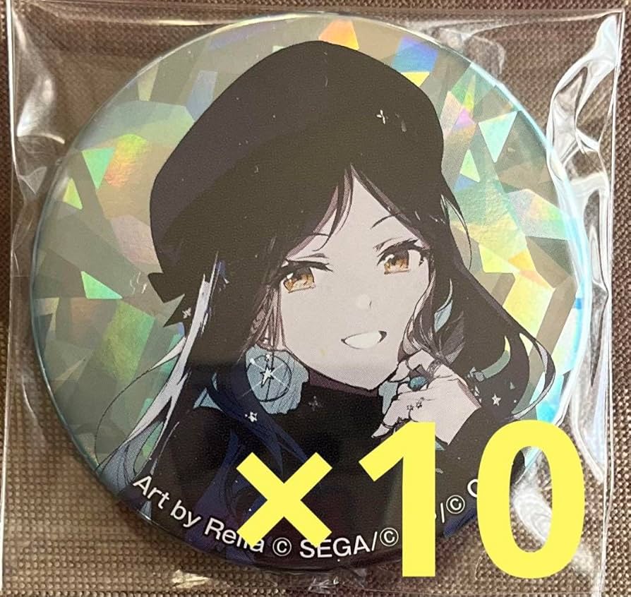 プロセカ 白石杏 グリッター缶バッジ 4A カラフェス 50点まとめ売り