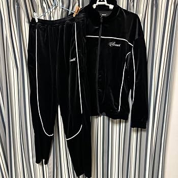 Amazon.co.jp: BREATH BADHOP ベロア セットアップ Mサイズ : ファッション