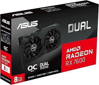 Amazon | ASUS Dual Radeon™ RX 7600 V2 OCエディション 8GB GDDR6