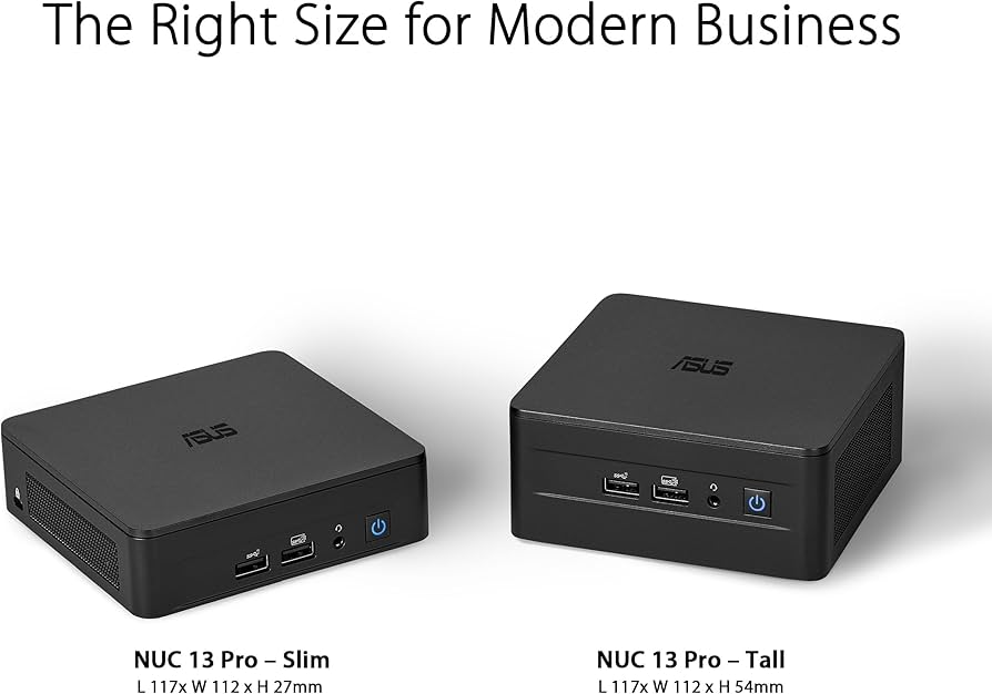 Amazon.com: ASUS NUC 13 Pro Slim Full System Mini PC with Intel