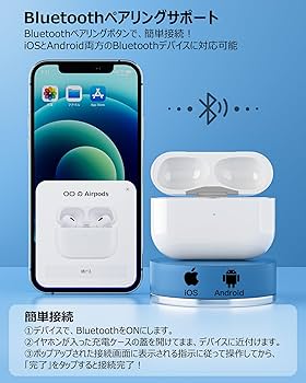 Amazon | Mounno 【2024最新型】充電ケース、Airpods Proとの互換性