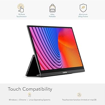 Amazon.com: SideTrak Solo Pro 13” Touchscreen Portable Monitor for