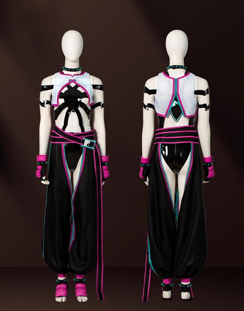 Amazon.co.jp: [BEROZACOS] コスプレ衣装 ストリートファイター6 ハン